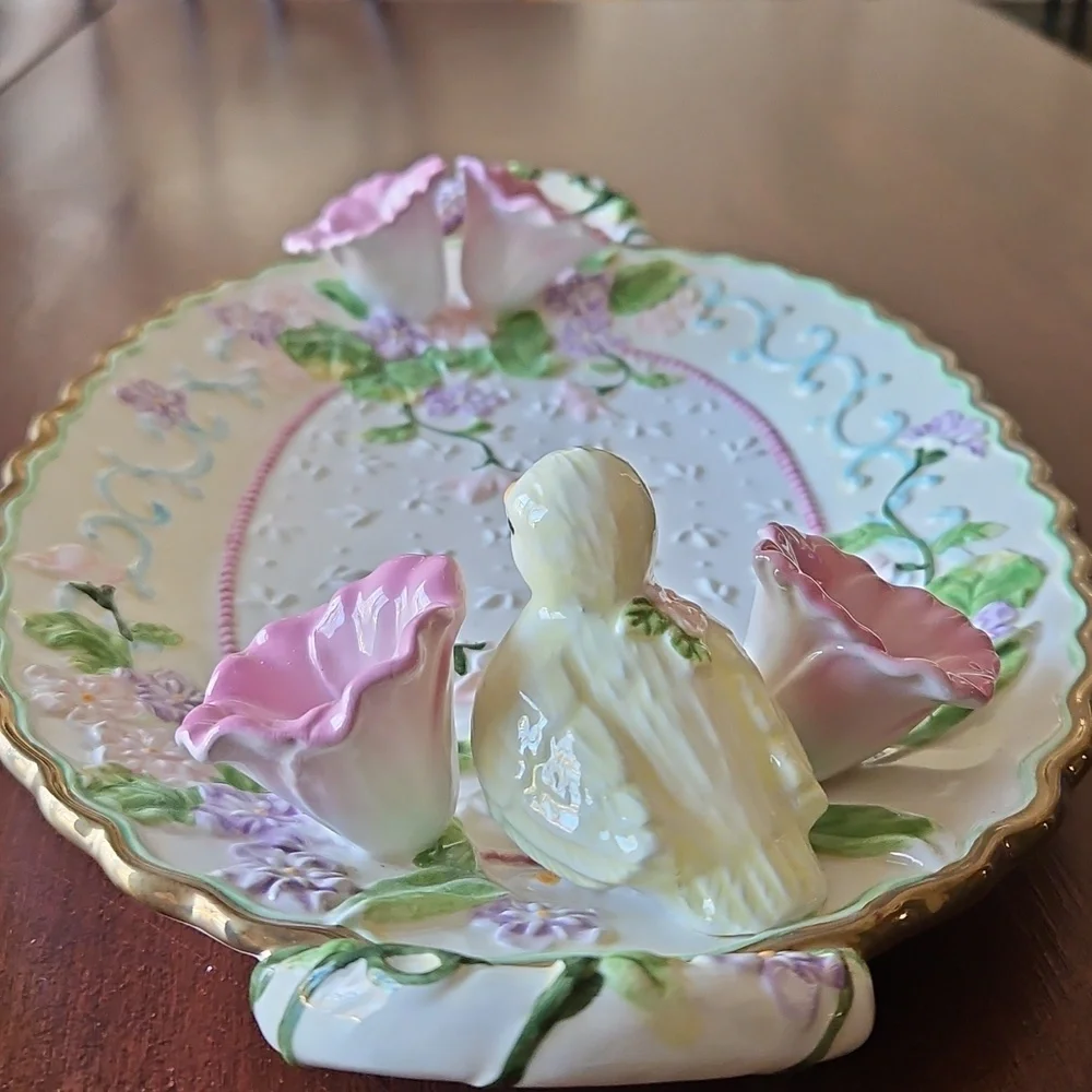 Springtime Collection 2001 Platter Plate. NIB! - Picture 15 of 17